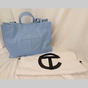Telfar Women's Blue Shopping Bag